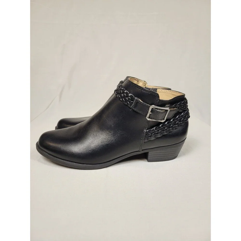 LifeStride Womens Adriana Ankle Bootie Size 9.5M Black Dress Shoes Comfortable - Picture 2 of 10